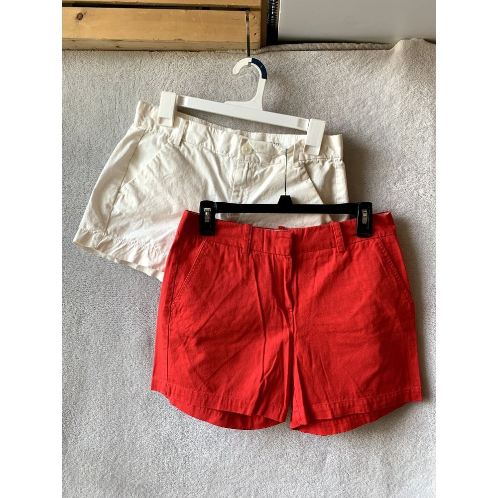 Bundle of 2 Women's Khaki Shorts Waist 15"
